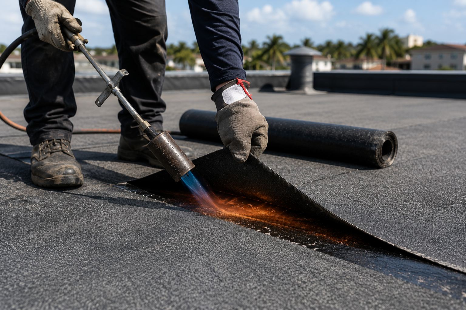 Modified Bitumen Roofing
